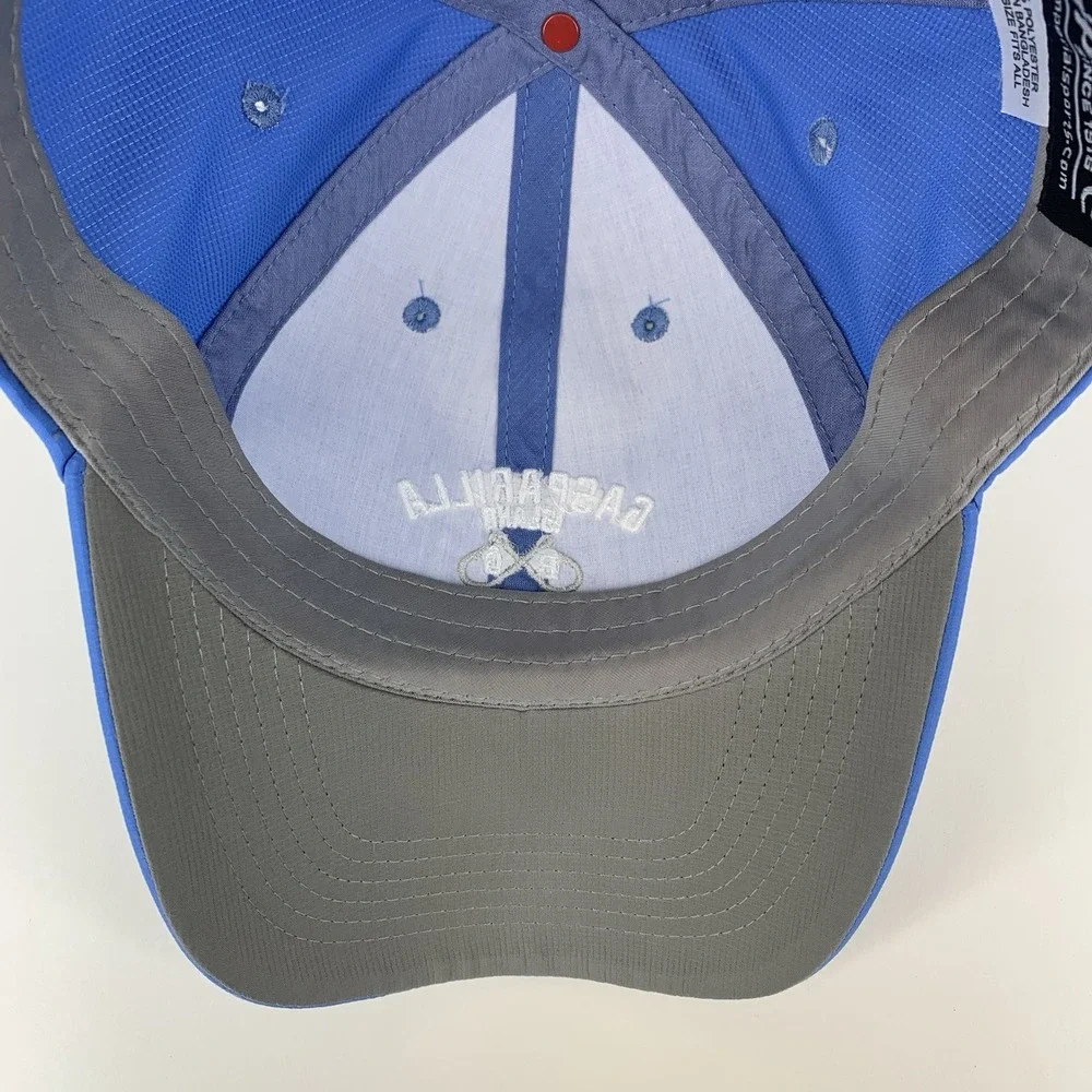 Gasparilla Island Hat Boca Grande Blue Imperial Adjustable OSFA Baseball Cap